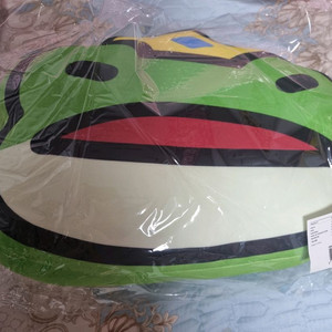 부드러운 촉감의 운빨존많겜 얼굴쿠션 파라요(새상품) 이미지