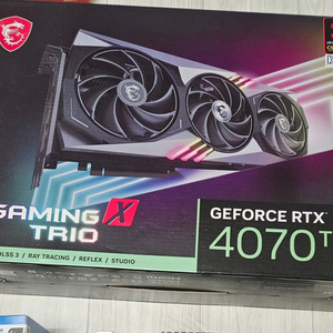MSI RTX 4070TI 트리오 이미지