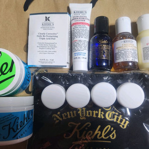 키엘 수분크림 125ml 2개 여행용증정 일괄 파우치포함 국문택 미개봉 이미지