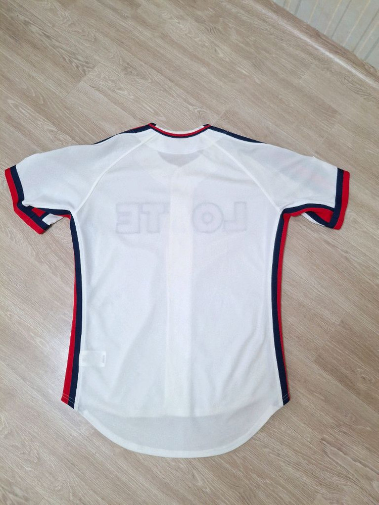 롯데자이언츠 노마킹 챔피언 아이보리 105사이즈 유니폼 이미지