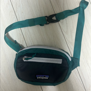 파타고니아 미니 힙색 가방 그린 이미지