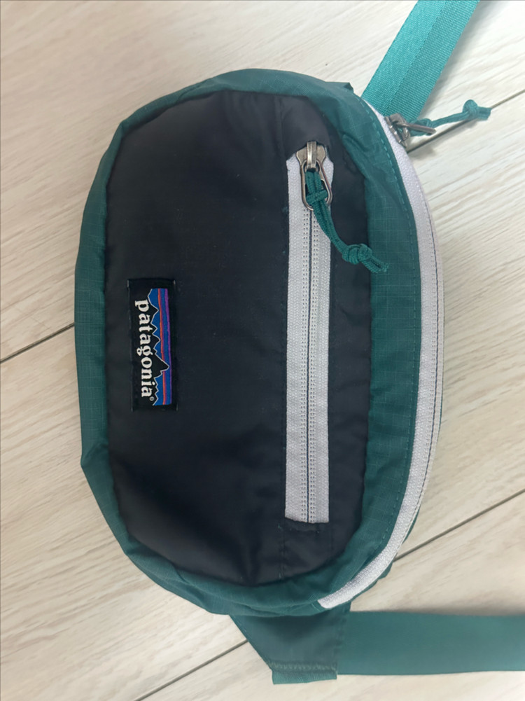 파타고니아 미니 힙색 가방 그린 이미지