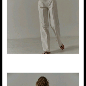 파사드패턴 아이보리 팬츠(M사이즈) 이미지