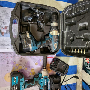 툴앤툴 무선 전동드릴 + 마이텡 무선 전동렌치 이미지