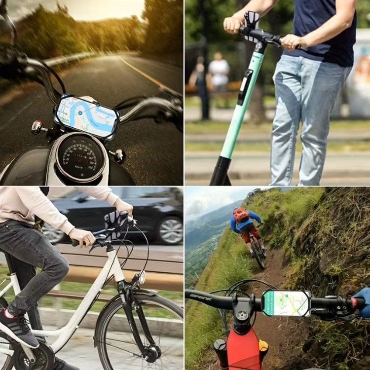 [휴대폰거치대] 자전거, 유모차 실리콘 휴대폰거치대 (새제품) 이미지