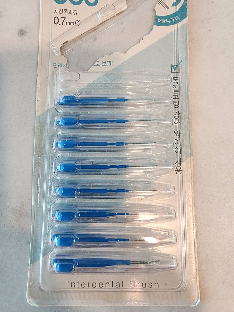 [치간칫솔] 치과에서 사용하는 고급형 치간칫솔 일괄 판매 이미지
