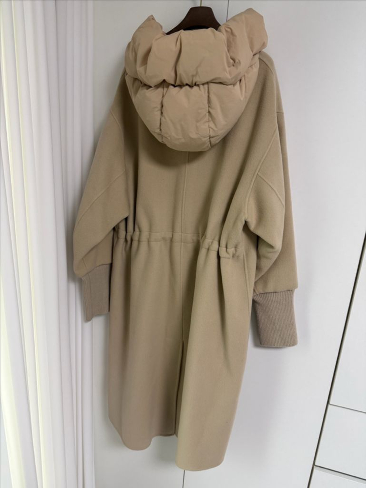 2025 시스템 패딩 후드 코트 한섬 이미지