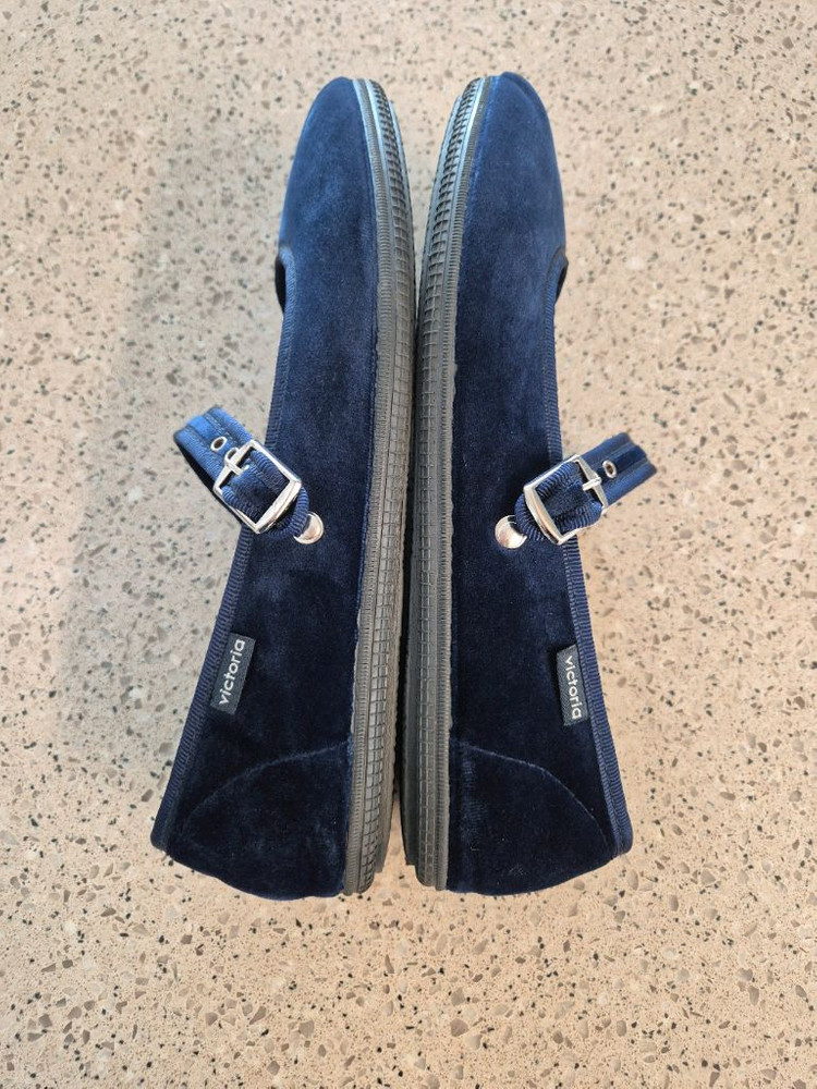 빅토리아 메리제인 슈즈 네이비 40 250사이즈 이미지