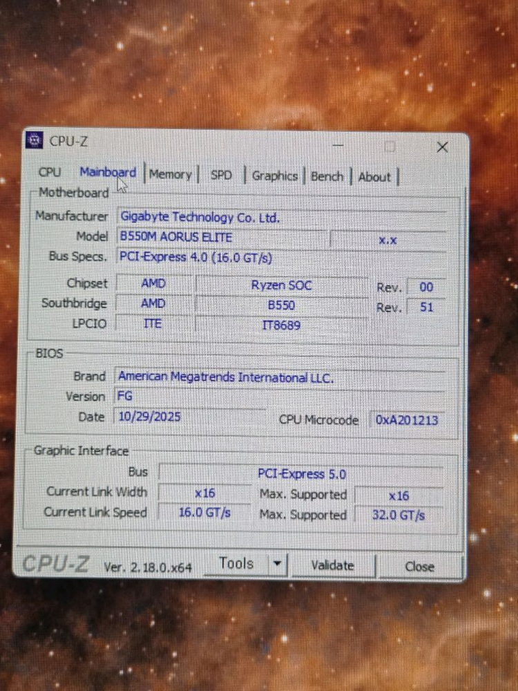 5700x3d + b550m + 램32기가 이미지