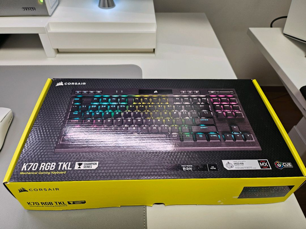 (공방 풀윤활) 커세어 K70 RGB TKL 기계식 키보드 이미지