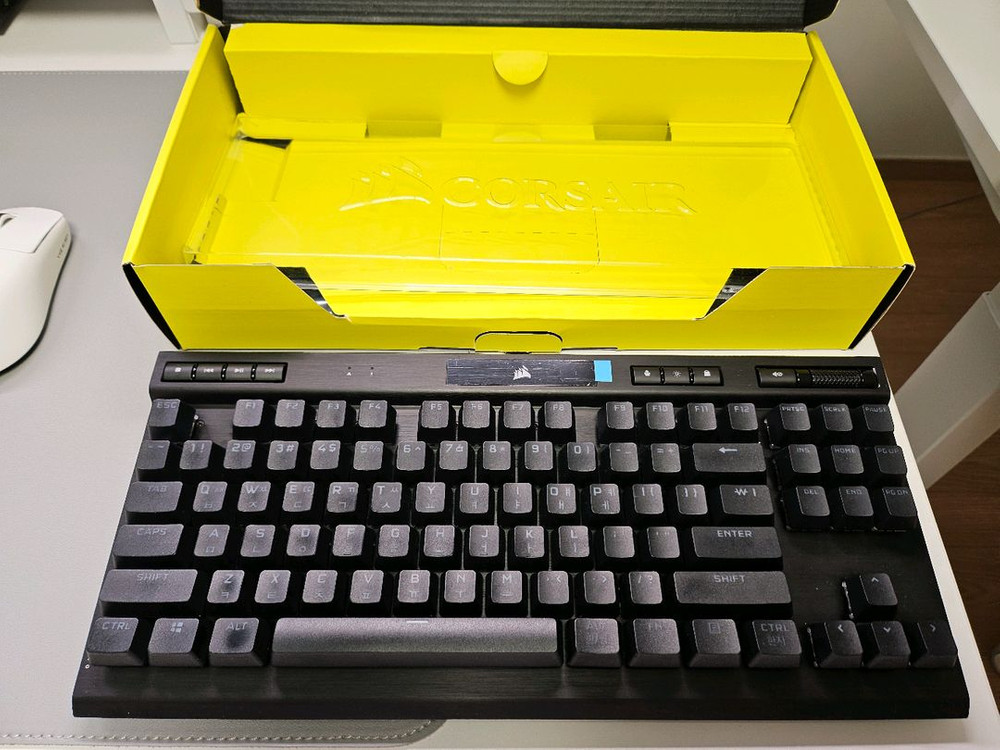 (공방 풀윤활) 커세어 K70 RGB TKL 기계식 키보드 이미지