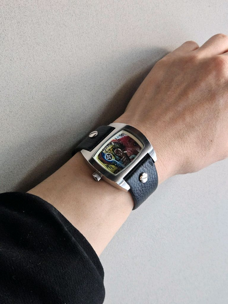 디젤 빈티지시계 바스키아 이미지