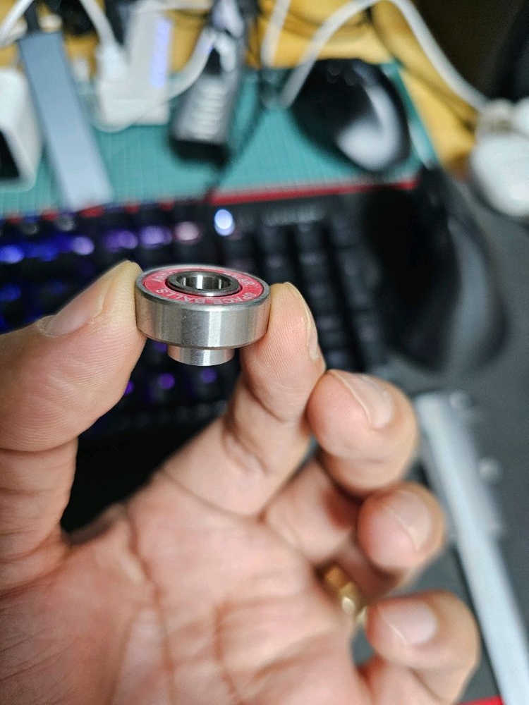 미사용 스케이트보드/롱보드 베어링 BEAR Space Balls ABEC 7 이미지