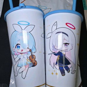 블루아카이브 아로프라 키링 컵 굿즈 이미지