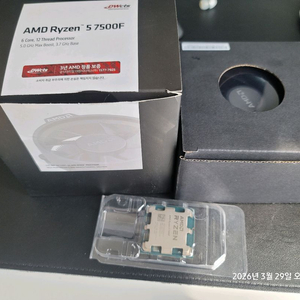 AMD RYZEN7 7500F CPU정품 이미지