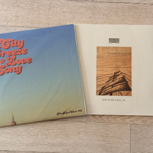 미개봉 김현철 10집 11집 LP 레코드판 이미지