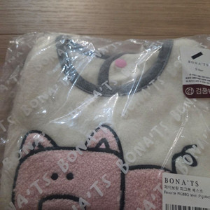 보나츠 돼지 베스트 피그뽀 조끼 S 미개봉 이미지