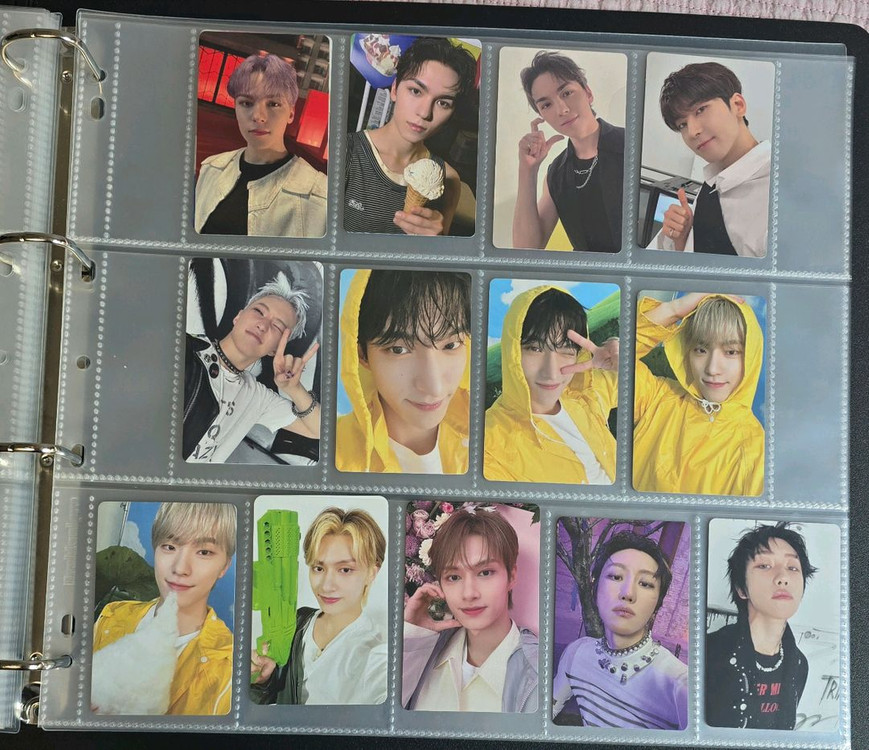 세븐틴 포카 위버스 특전 hmv 미공포 앨포 디럭스버전 캐럿반 양도 이미지