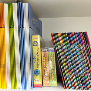 매직스쿨버스 원서. 워크북. dvd. cd. 30권 이미지