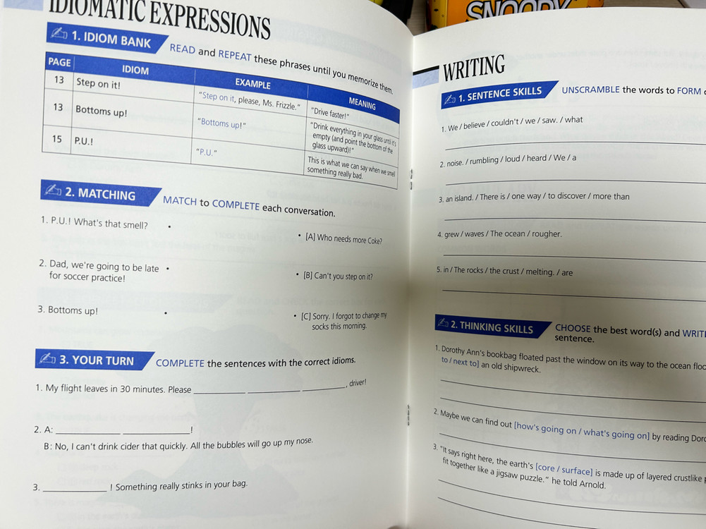 매직스쿨버스 원서. 워크북. dvd. cd. 30권 이미지