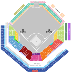 삼성라이온즈 정가양도 3월31일(화),4월1일(수),4월2일(목) 3루 좌석 이미지