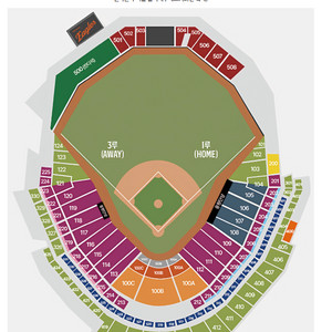 3월29일 한화vs키움 1루내야지정석B 3루내야지정석A 티켓 판매 이미지