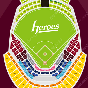 4/3(금)~5(일) 고척 키움 VS LG 3루 원정 연석 양도(안심거래) 이미지