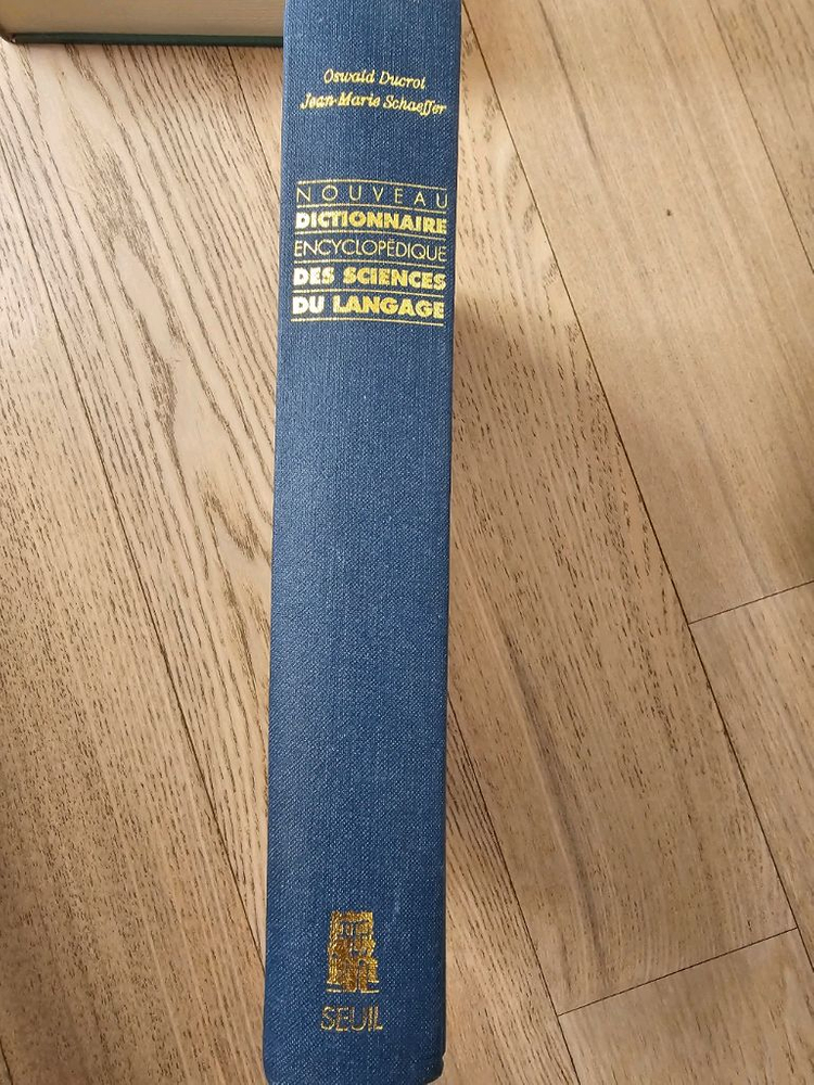 신 언어학사전 프랑스판 원서 이미지