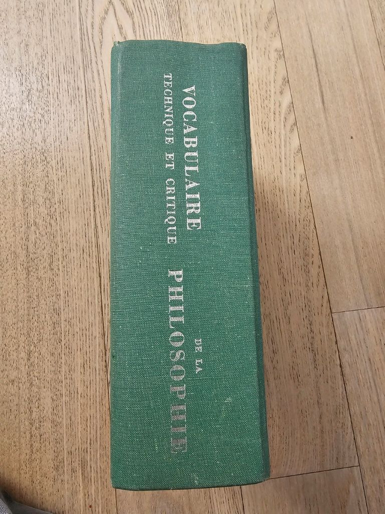 철학사전 프랑스판 원서 이미지