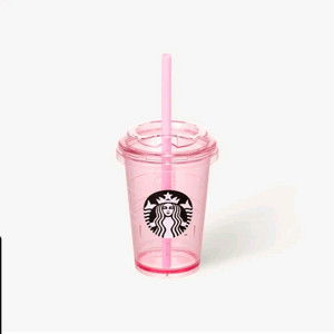 스타벅스 블루밍 핑크 미니 콜드컵 300ml 이미지