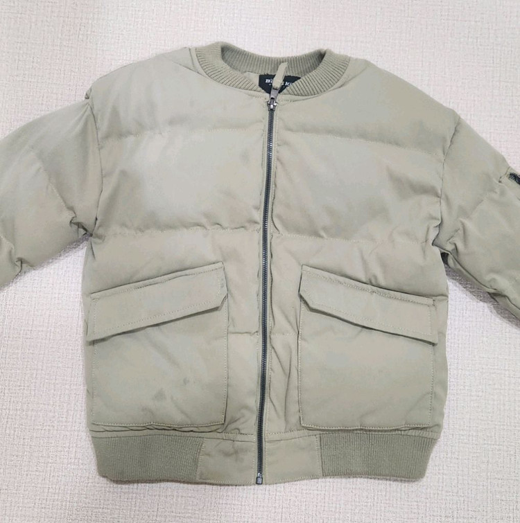 인디고뱅크 남아점퍼 130 라이트 카키 이미지