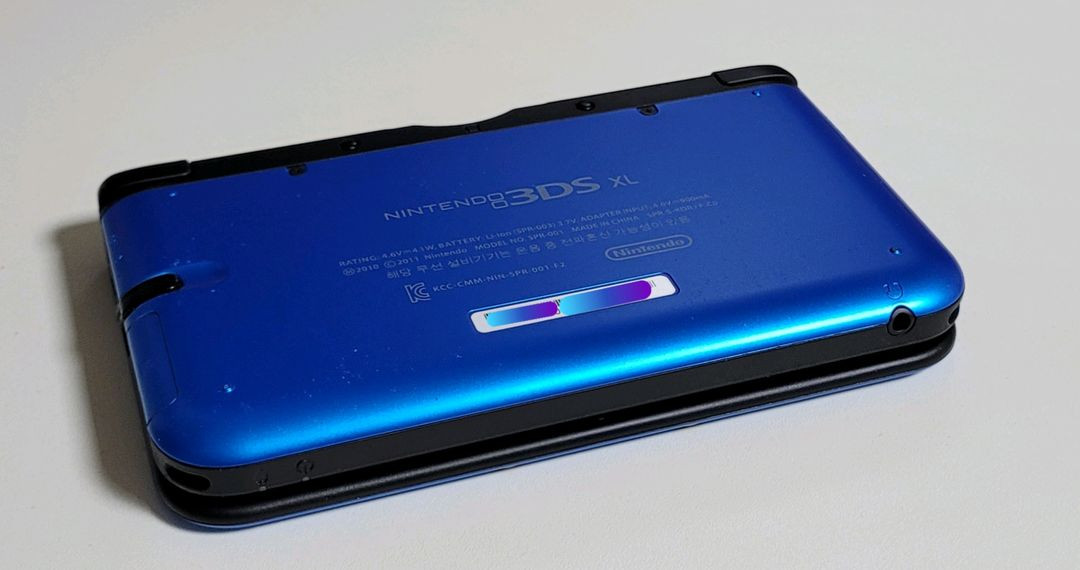 닌텐도 3ds xl 블루 이미지