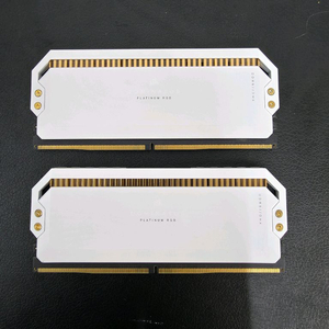[S급] 커세어 DDR5-5600 CL36 도미네이터 플래티넘 RGB 화이트 32GB (16Gx2) RAM 이미지