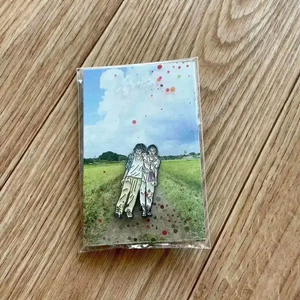 블루아워 뱃지 심은경 카호 영화 딴짓의세상 패키지 엽서세트 여행과나날잡지 이미지