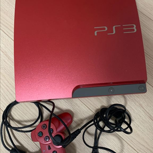 PS3 플스3 4세대 한정판 스칼렛 레드 이미지