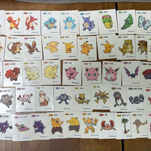 포켓몬 띠부띠부씰 이미지