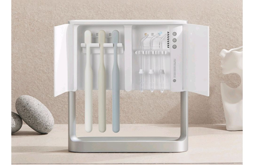 UV LED 칫솔살균기 소독기 벽걸이 스탠드 겸용 이미지
