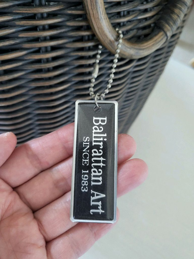 발리등공예 라탄 고양이 숨숨집 이미지