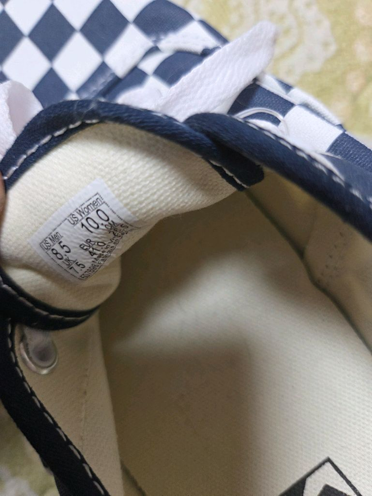 반스 어센틱 체커보드 265 이미지