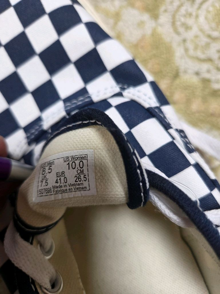 반스 어센틱 체커보드 265 이미지