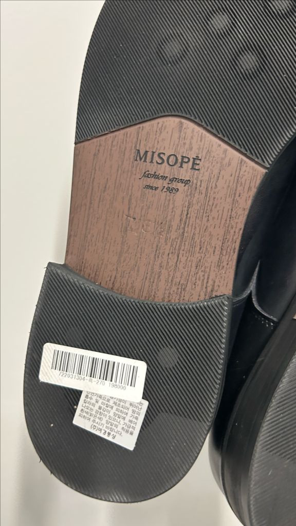 미소페 더블몽크 구두 270 이미지