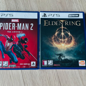 PS5 스파이더맨2, 엘든링 초회특전판 미개봉 팝니다. 이미지