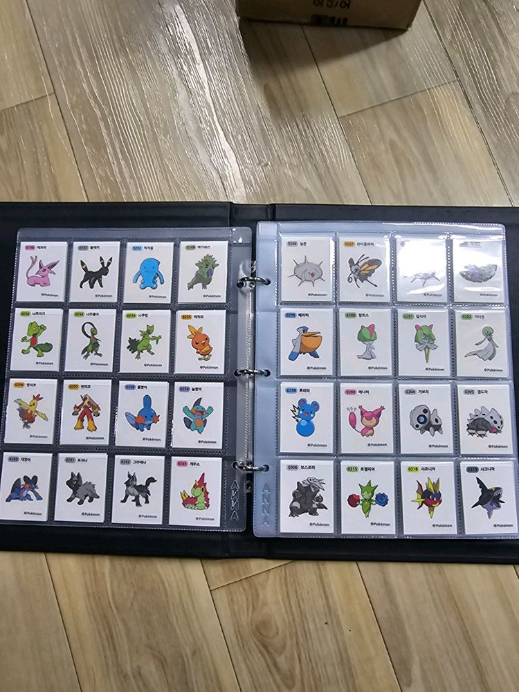 포켓몬띠부씰 시즌1 139종 개봉세트 이미지