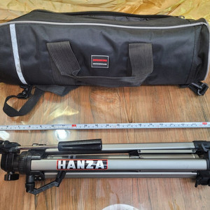 삼각대 한자 2단 트라이포드 119cm 알루미늄 사진 영상 촬영 받침대 이미지