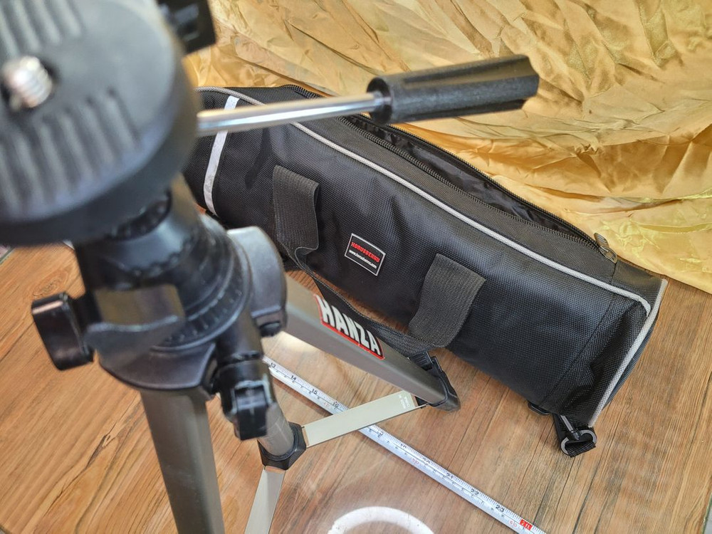 삼각대 한자 2단 트라이포드 119cm 알루미늄 사진 영상 촬영 받침대 이미지