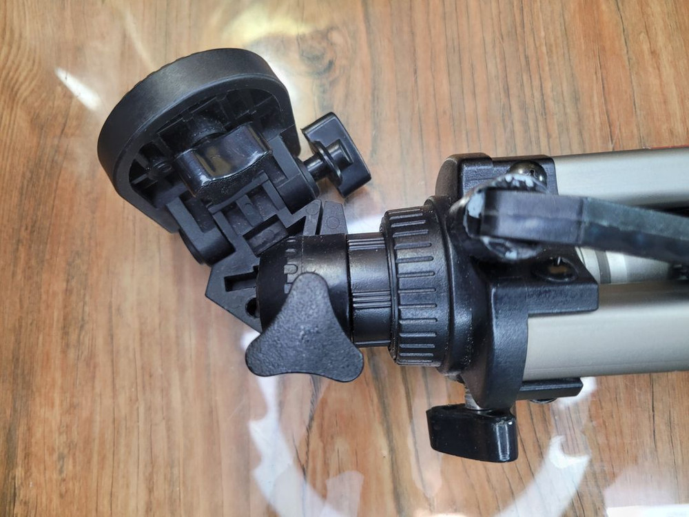 삼각대 한자 2단 트라이포드 119cm 알루미늄 사진 영상 촬영 받침대 이미지