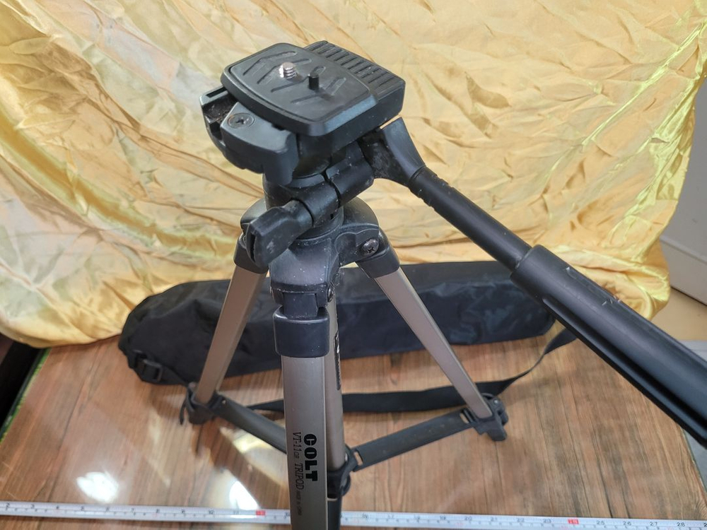 삼각대 콜트 B 2단 트라이포드 133cm 알루미늄 사진 영상 촬영 이미지