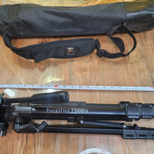 삼각대 케파7500B 3단 트라이포드 145cm 사진 영상 촬영 받침대 이미지