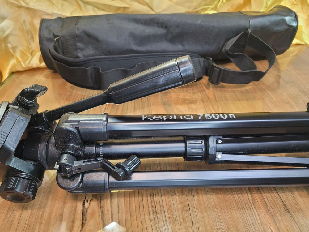 삼각대 케파7500B 3단 트라이포드 145cm 사진 영상 촬영 받침대 이미지