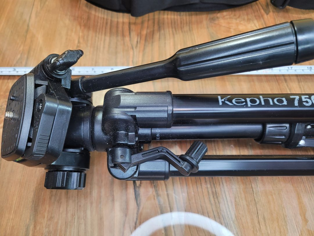 삼각대 케파7500B 3단 트라이포드 145cm 사진 영상 촬영 받침대 이미지
